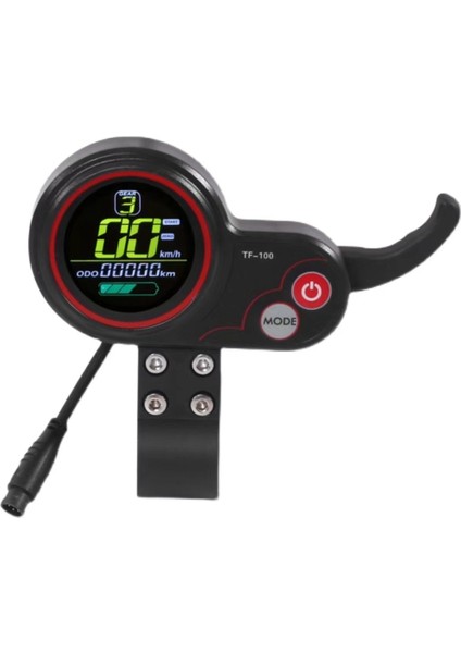 TF-100 Ekran Su Geçirmez Arayüz Pano Desteği Hub Motor E-Bisiklet Dönüşüm Kiti Için 36 V Denetleyici (Yurt Dışından)