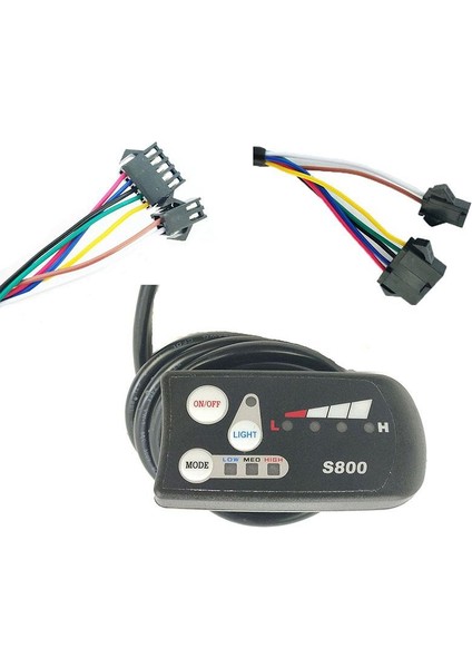 Elektrikli Bisiklet LED S800 Ekran 36V 48V Elektrikli Bisiklet Akıllı Kontrol Paneli Ekran Elektrikli Bisiklet Parçası (Yurt Dışından) indirimleri