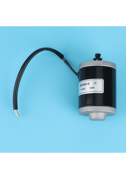 Fırçalı Motor MY6812 12V 120W Yüksek Hızlı Motor, Dişli Scooter ile Küçük Fırça Motoru, Kayışlı Kasnak Elektrikli Scooter (Yurt Dışından)