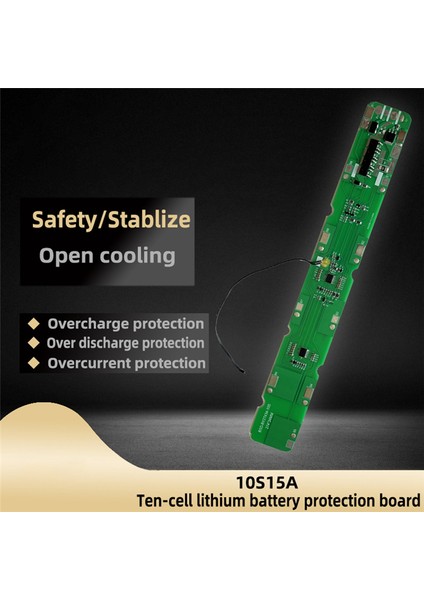 10S 36V Bms 15A Lityum Pil Koruma Levhası Elektrikli Scooter Için Farklı Bağlantı Noktası 18650 Pil Paketi (Yurt Dışından) fiyatları