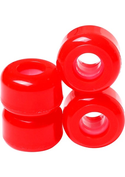 Adet/takım Kaykay Longboard Tekerlek 54MM x 36MM 82A Tekerlek Dublör Kaykaylar Düşük Hız Pu Tekerlek, Kırmızı (Yurt Dışından)