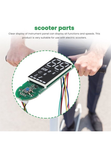 M365 Pro Elektrikli Scooter Parçaları Için M365 Pro Pano Kapağı Yedek Devre Kartı Yükseltme (Yurt Dışından) indirimleri