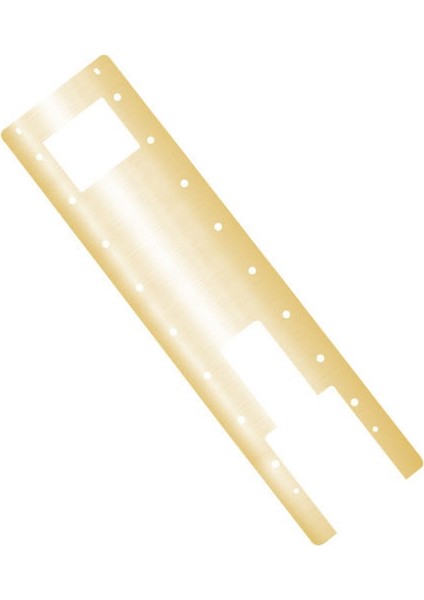 Ninebot Es2 Elektrikli Scooter Yükseltme Parçaları Şasi Zırh Koruma Plakası 304 Paslanmaz Çelik Aksesuarlar Altın (Yurt Dışından)