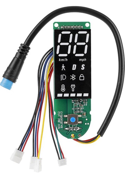 Elektrikli Scooter Aksesuarları Xiaomi 1s Elektrikli Scooter Parçaları Için Ana Kart LED Ekran Kontrol Paneli (Yurt Dışından)