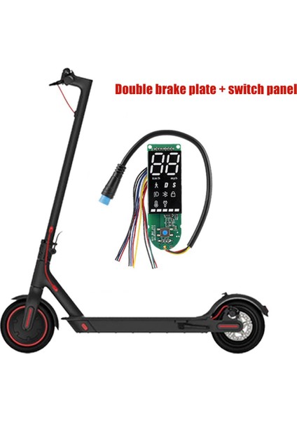 Elektrikli Scooter Aksesuarları Xiaomi 1s Elektrikli Scooter Parçaları Için Ana Kart LED Ekran Kontrol Paneli (Yurt Dışından) modelleri