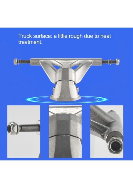 Kaykay Braketi Kamyonları 1 Çift 6 Inç Sörf Kamyonu Sörf Kamyonu Kaykay Kamyonu Yerçekimi Döküm Perfüzyon Köprüsü (Yurt Dışından) modelleri