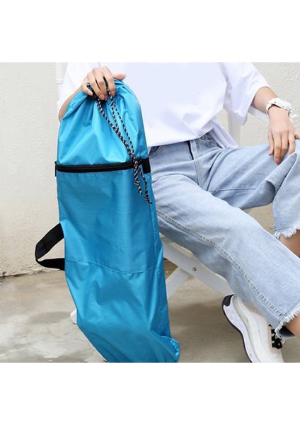 Kaykay Çantası Çanta Omuz Paten Kurulu Çanta Almak Açık Spor Aksesuarları Çanta Longboard Sırt Çantası, Mavi (Yurt Dışından) fiyatları