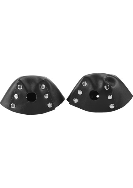 1 Çift Paten Ayak Koruyucuları Pu Paten Ayak Koruyucuları, Çıkarılabilir Ayak Durduruculu Paten Için, Siyah (Yurt Dışından)