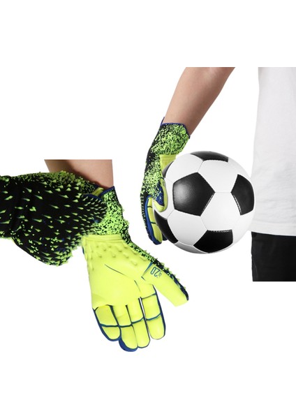 Kaleci Eldivenleri Lateks Futbol Kaleci Kaleci Eldivenleri Kaymaz Futbol Eldiveni Parmak Koruma Eldiveni Siyah, No.9 (Yurt Dışından) fiyatları