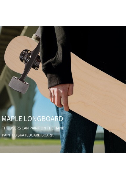 9 Katmanlı Akçaağaç Boş Kaykay 8 Inç Kaykaylar Doğal Paten Güverte Kaykaylar Güverte Akçaağaç Longboard (Yurt Dışından) fırsatları