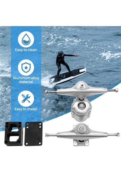 Meraki Sörf Paten Braketi 6.25 Inç Kamyon Sörf Kaykay Kamyon Adaptörü Arka Kamyonlar Için (Yurt Dışından) fırsatları