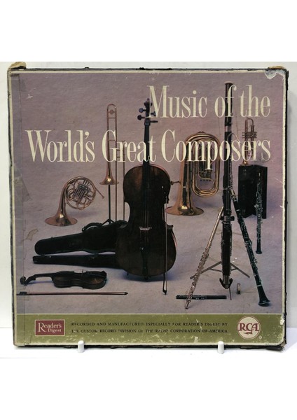 Music Of The World's Great Composers Box Set - Plak