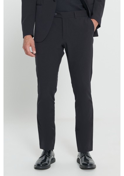 Slim Fit Dar Kesim Mono Yaka Smokin Takım indirimleri