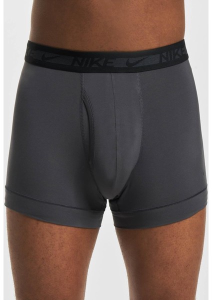 Dri Fit Ultra Stretch 3 Pack Micro 3 Lü Paket Kısa Boxer Siyah-Füme-Gri fiyatları