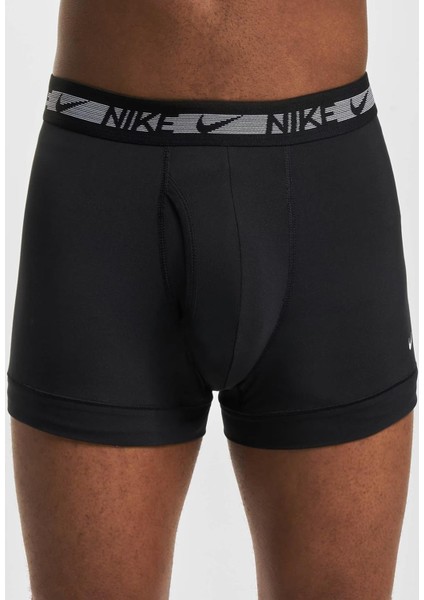 Dri Fit Ultra Stretch 3 Pack Micro 3 Lü Paket Kısa Boxer Siyah-Füme-Gri modelleri