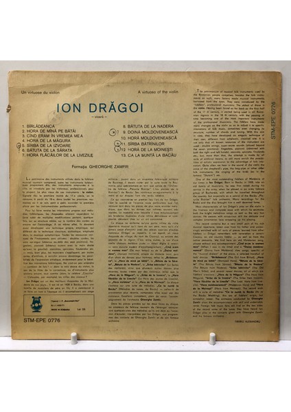 Ion Dragoi - Plak