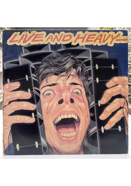 Live And Heavy Lp (Deep Purple,motorhead,def Leppard,rainbow,whitesnake Vb.) - Plak