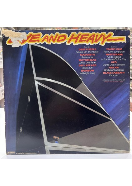 Live And Heavy Lp (Deep Purple,motorhead,def Leppard,rainbow,whitesnake Vb.) - Plak