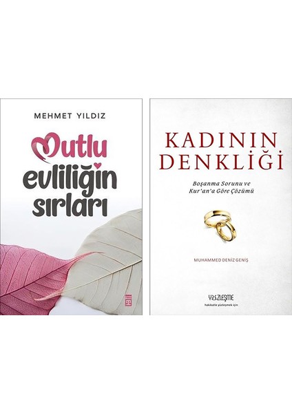 Mutlu Evliliğin Sırları - Kadının Denkliği 2 Kitap