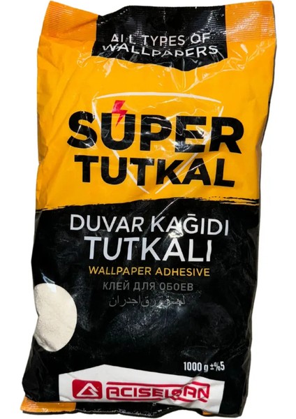 1 kg Duvar Kağıdı Tutkalı Super Tutkal