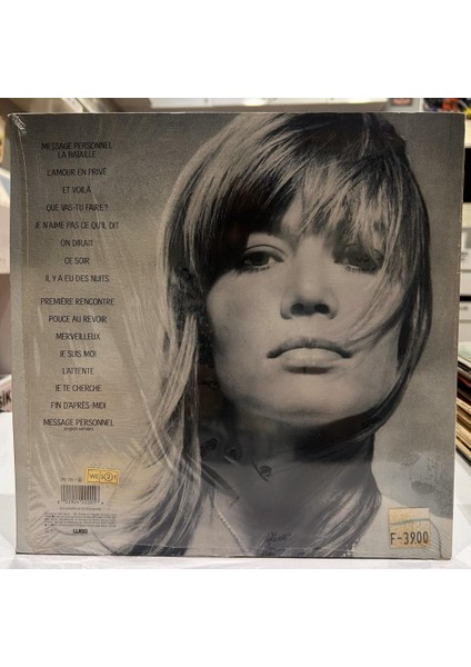 Françoise Hardy - Love Songs 1987 Baskı Lp - Plak