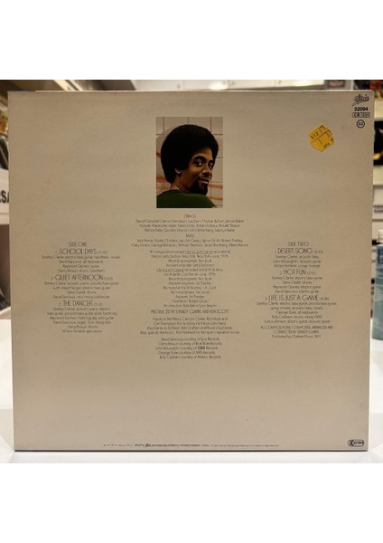 Stanley Clarke ‎- School Days Lp - Plak
