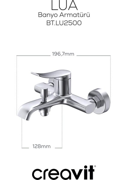 LU2500 Lua Banyo Bataryası Armatürü fiyatları