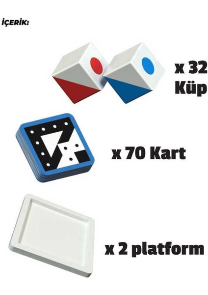 Smart Küpler, Q-Bitz, Görsel Beceri Küpleri, Double