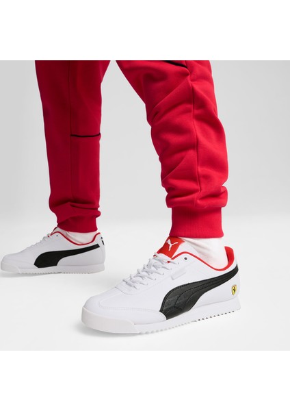 Ferrari Roma Via Erkek Beyaz Spor Ayakkabı - 308378-02