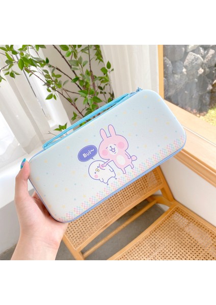 Poke The Face Bunny Uyumlu Nintendo Switch Karikatür Düzenleyici Çanta (Yurt Dışından)