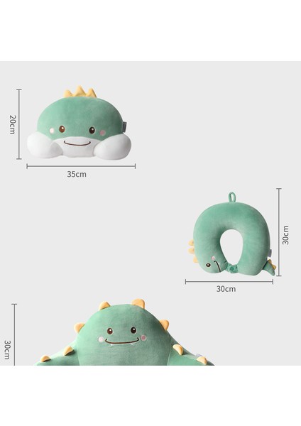Al Yıldız Araba Kafalık Mindere Koltuk Boyun Yastağı Dinozor Seti (Yurt Dışından) modelleri
