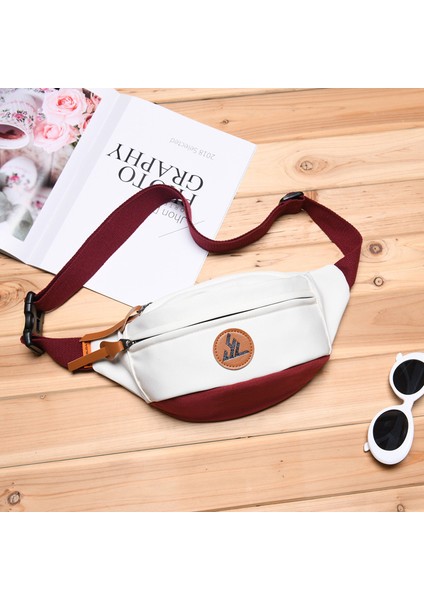 Bel Çantası Crossbody Omuz Çantası Göğüs Çantası Spor Salonu Telefon Çantası (Yurt Dışından)