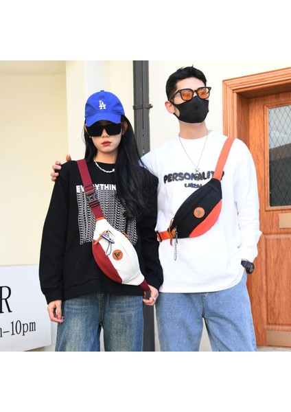 Bel Çantası Crossbody Omuz Çantası Göğüs Çantası Spor Salonu Telefon Çantası (Yurt Dışından) modelleri