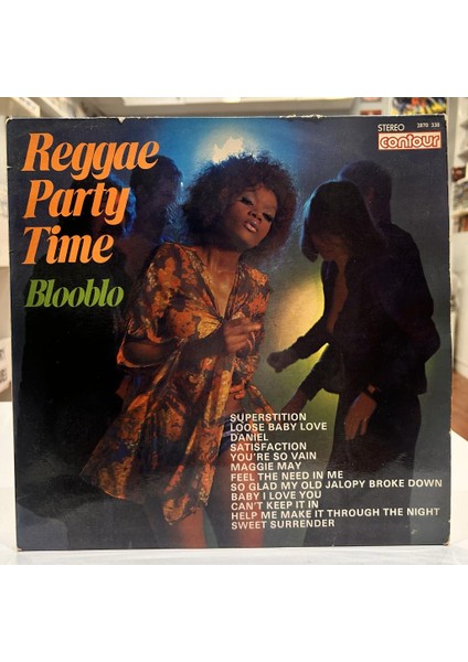 Blooblo ‎- Reggae Party Time 1973 Baskı Lp - Plak