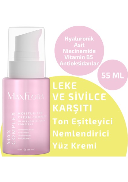 Leke Önleyici, Aydınlatıcı Cilt Bakım Bakım Seti, Arbutin Serum, Nemlendirici, Makyaj Çantası Hediye