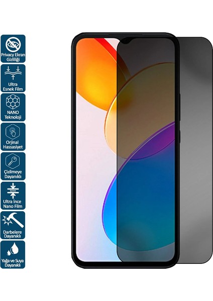 Apple iPhone 16 Dayanıklı Privacy Hayalet Nano Ekran Koruyucu Film modelleri