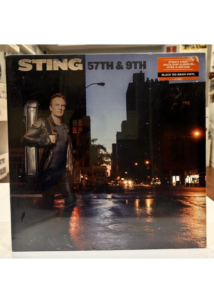 Sting - 57TH and 9th 2016 Baskı Lp Ambalajinda Sifir - Plak