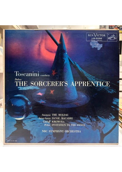 Toscanini, Nbc Symphony Orchestra ‎- Toscanini Conducts Dukas · The Sorcerer’s Apprentice 1956 Baskı Lp - Plak