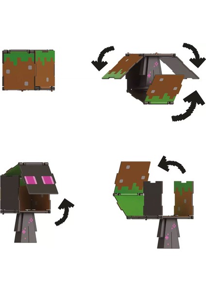 Mınecraft Flıppın' Fıgs Enderman HTL53 modelleri