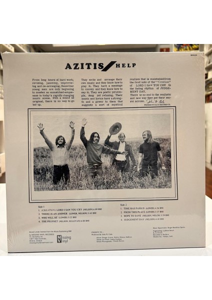 Azitis - Help 2015 Baskı Lp Ambalajinda - Plak