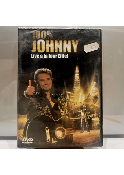 Johnny Hallyday ‎– 100% Johnny - Live A La Tour Eiffel DVD