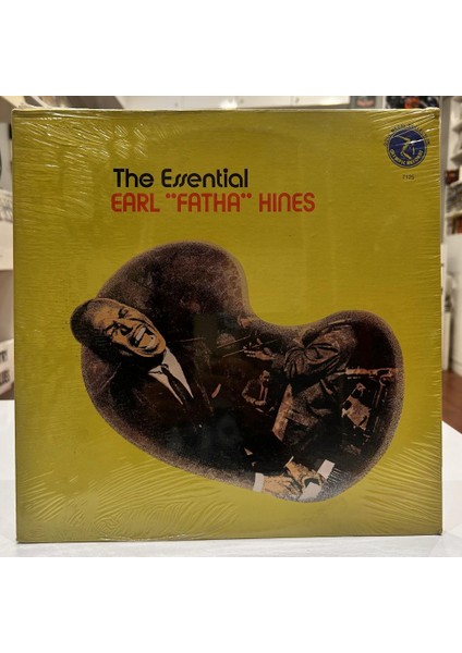 Earl "fatha" Hines ‎- The Essential Earl "fatha" Hines 1974 Baskı Lp Hala Ambalajinda Sifir - Plak