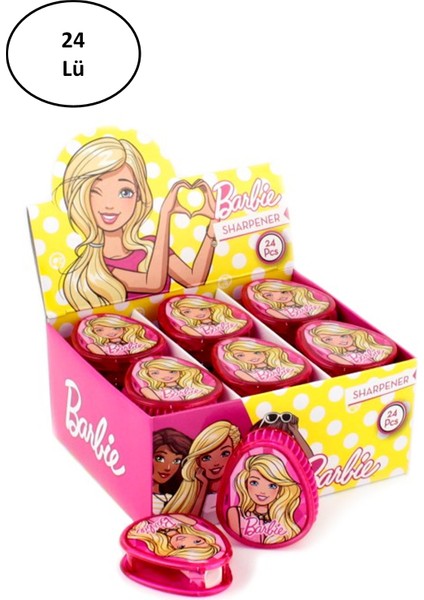 Lokal Marketing Barbie B-002 Model Kalemtraş 24'lü - LKM7737-4503