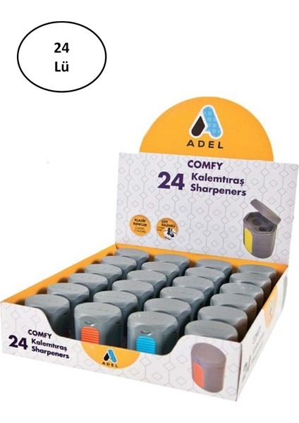 Lokal Marketing Adel Comfy Kalemtraş Klasik 24'lü - LKM4662-7192