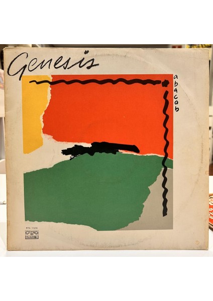 Genesis ‎- Abacab 1984 Baskı Lp - Plak