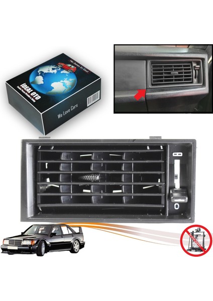 Mercedes 190 W201 Için Sağ Havalandırma Klima Izgarası (3d Baskı Değildir)
