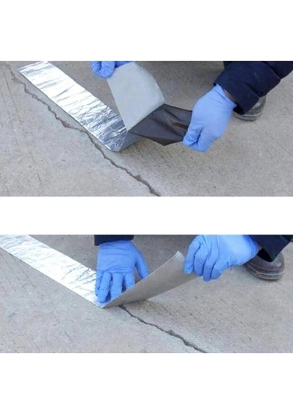 Kırmızı Bitüm Esaslı, Kendinden Yapışkanlı Su Yalıtım Bandı 10 cm Genişlik /10 mt Uzn. /1,5 mm Kal.