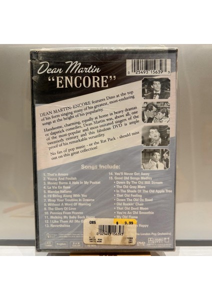 Dean Martin – Encore DVD