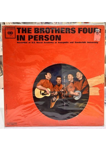 The Brothers Four - In Person 1962 Baskı Lp - Plak