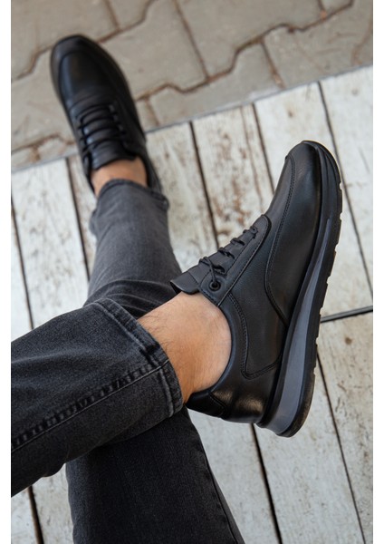 D0315 Günlük Ortopedik Erkek Klasik Garantili Ayakkabı